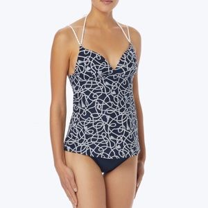 🆕 Michael Kors Double Rope Strap Tankini Top